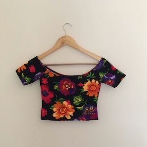 American apparel crop top